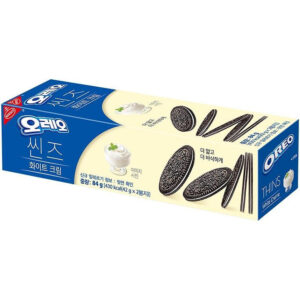 Oreo Thins Vanilla Mousse White Creme 2.96oz Box Korea Import 6ct